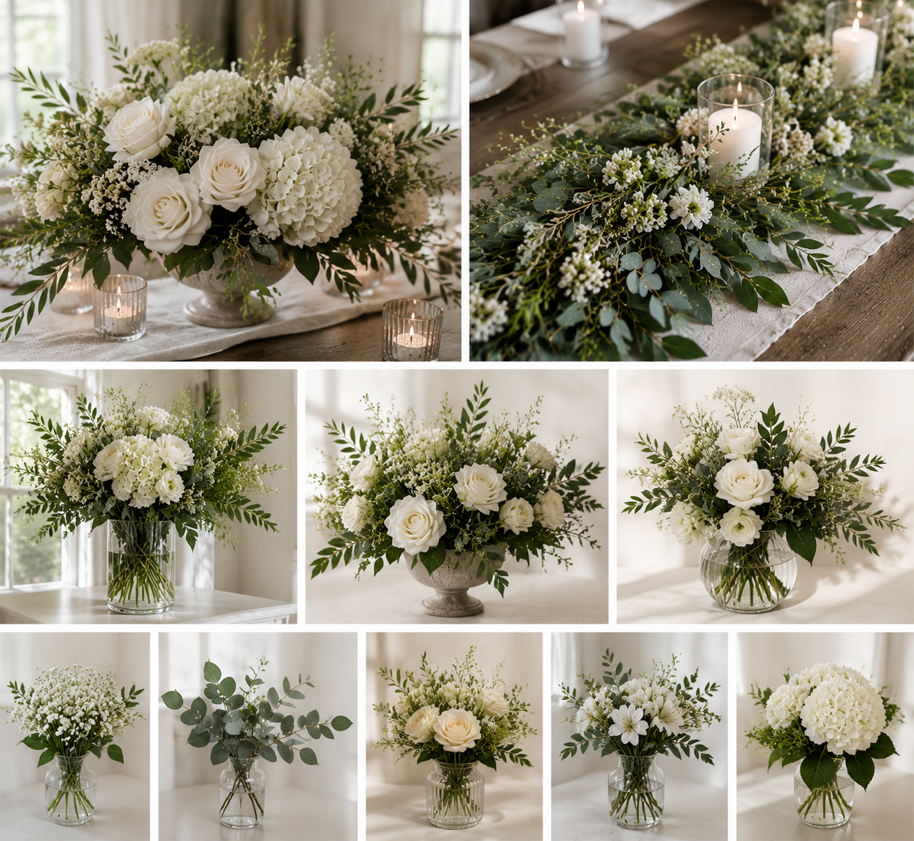 Faux Floral Accents